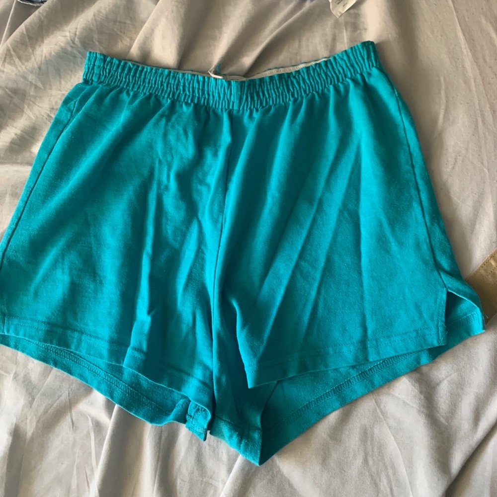 Turquoise soffe shorts
